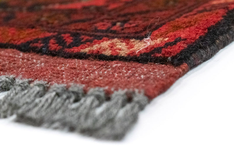 Tapis afghan - Kunduz - 150 x 100 cm - rouge