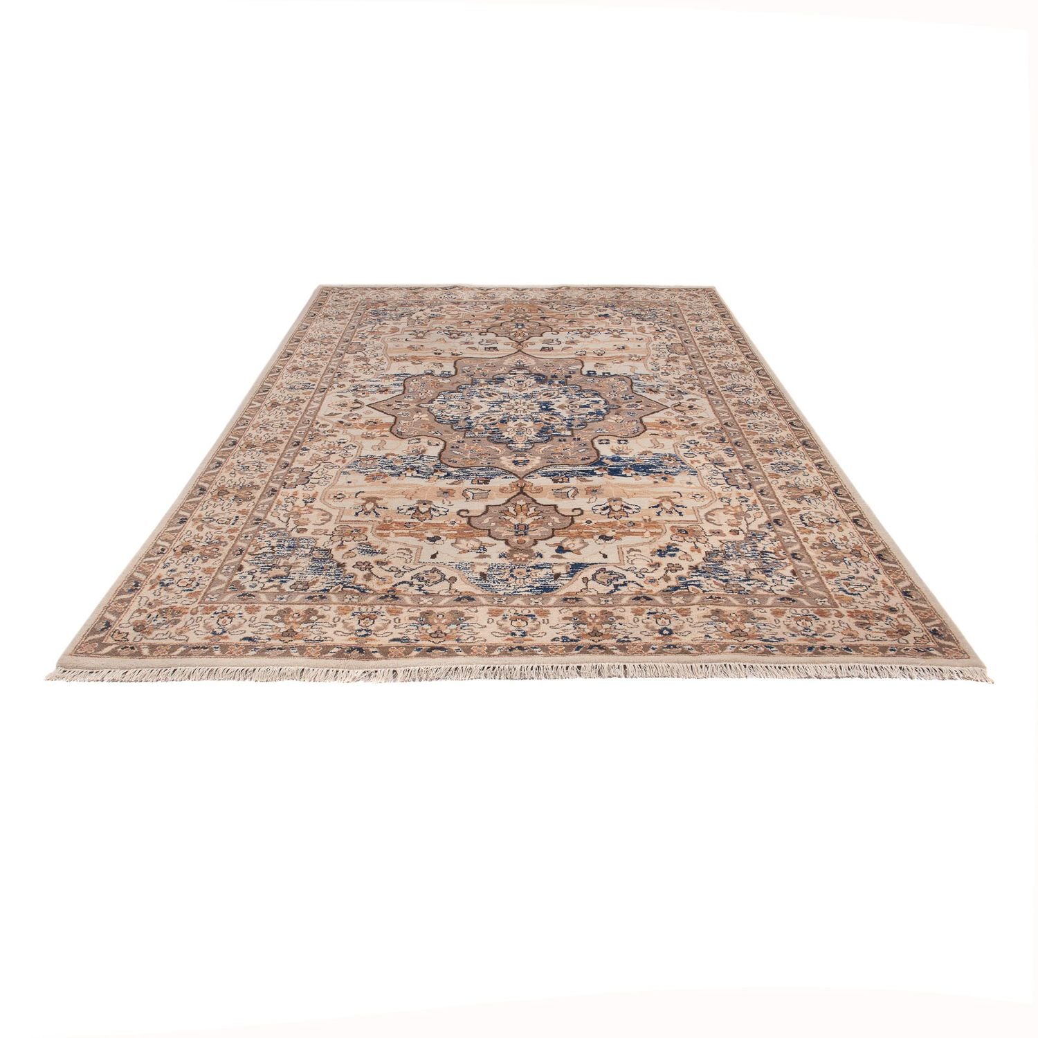 Tapis design - 295 x 201 cm - marron clair