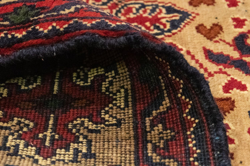 Tapis afghan - 156 x 101 cm - bleu