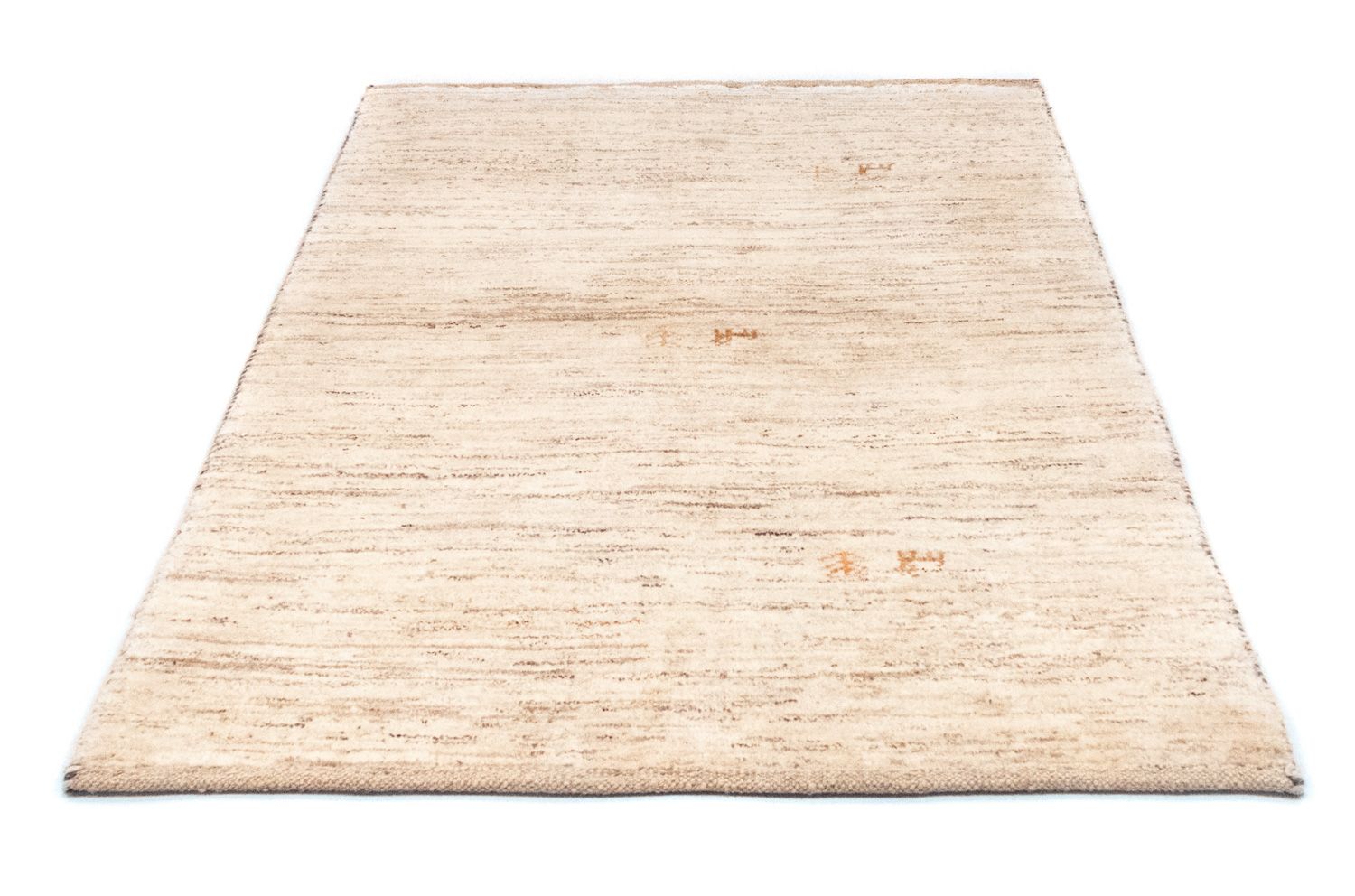 Tapis Gabbeh - Persan - 144 x 100 cm - beige