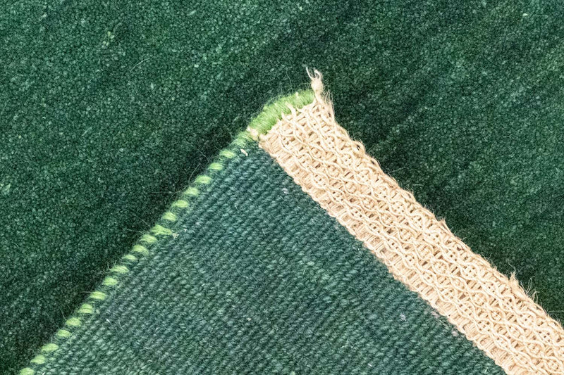 Tapis Gabbeh - Persan - 152 x 106 cm - vert