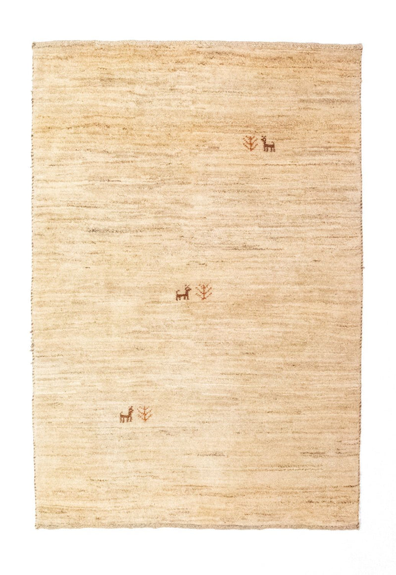 Gabbeh Teppich - Perser 149 x 101 cm - beige
