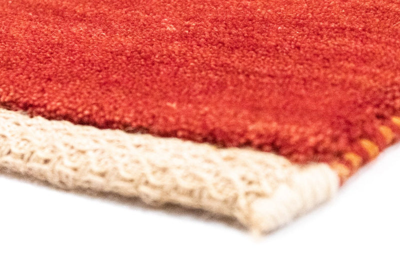 Tapis Gabbeh - Persan - 152 x 97 cm - orange