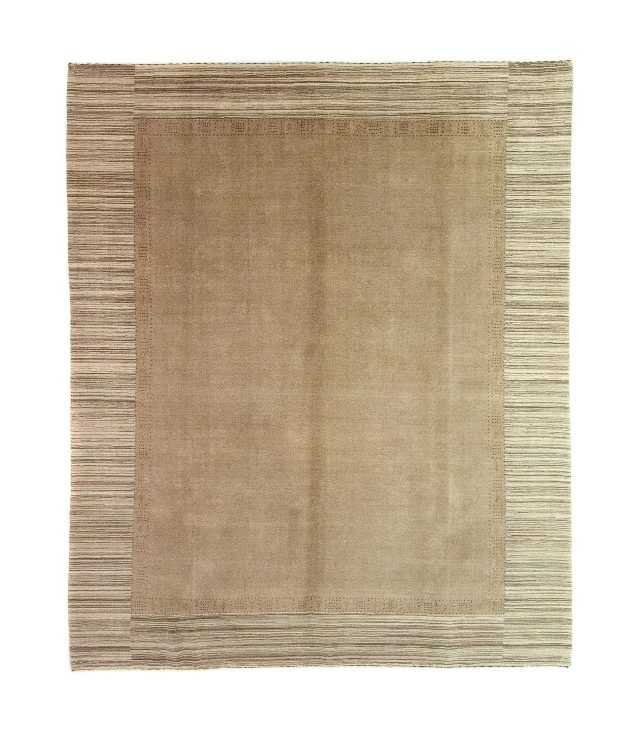Tapis Gabbeh - Loribaft Persan - 297 x 249 cm - marron