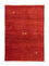 Tapis Gabbeh - Persan - 145 x 100 cm - rouge