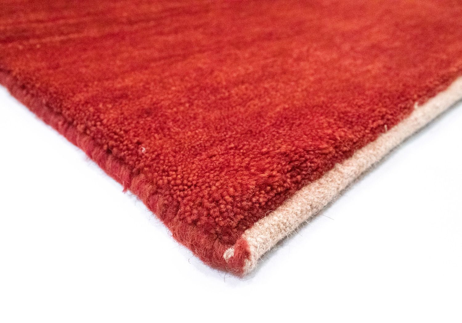 Tapis Gabbeh - Persan - 145 x 100 cm - rouge