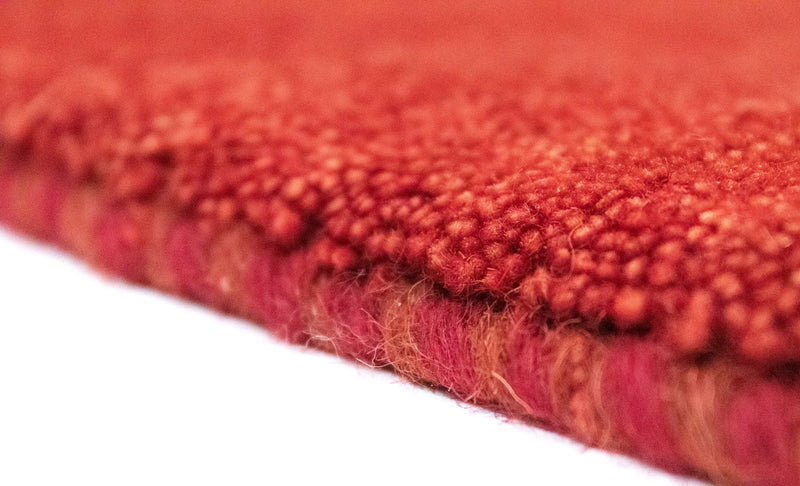 Tapis Gabbeh - Persan - 147 x 94 cm - orange