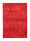 Tapis Gabbeh - Persan - 140 x 100 cm - rouge