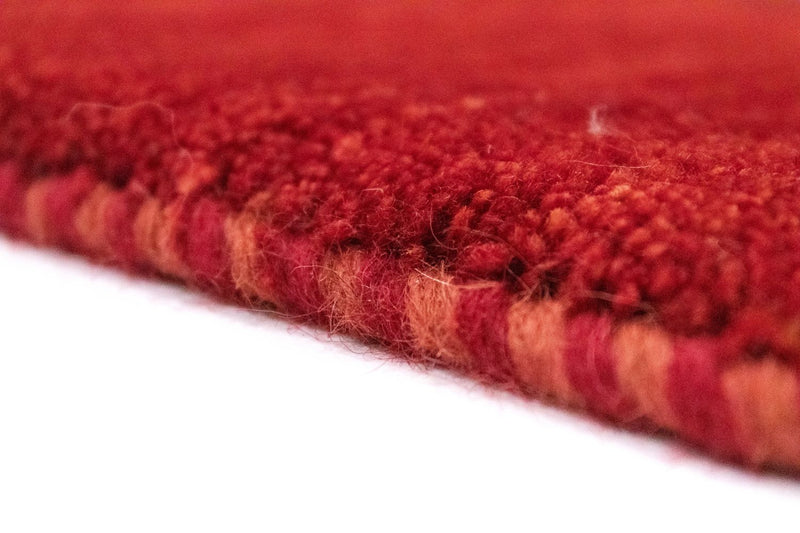 Tapis Gabbeh - Persan - 140 x 100 cm - rouge