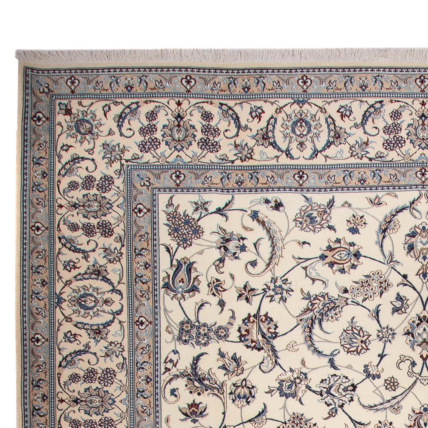 Perserteppich - Nain - Premium 337 x 251 cm Wohnzimmer Teppich