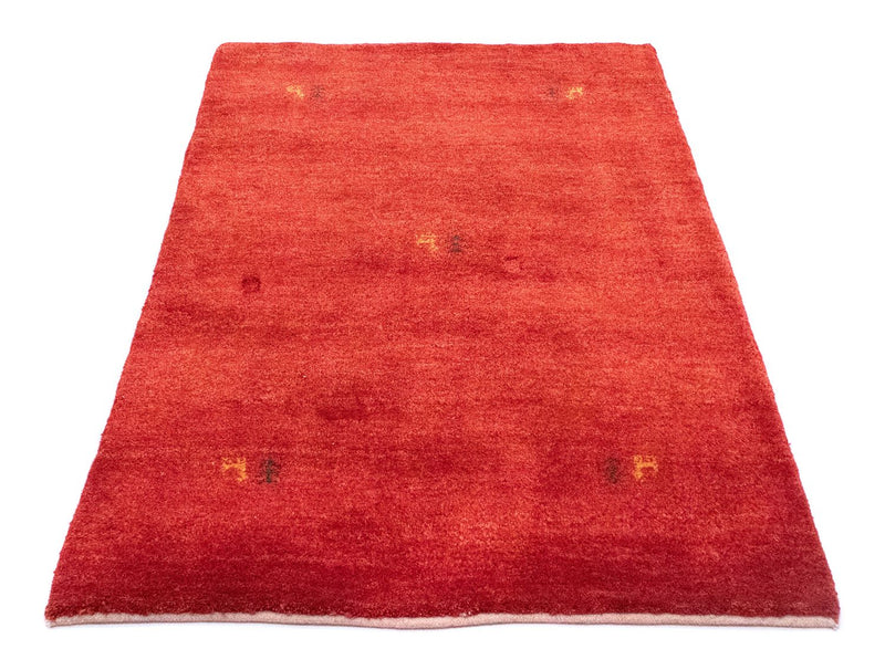 Tapis Gabbeh - Persan - 147 x 99 cm - rouge