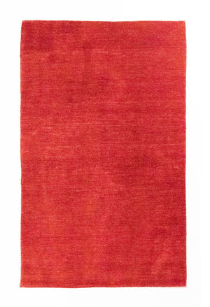 Tapis Gabbeh - Persan - 153 x 94 cm - rouge