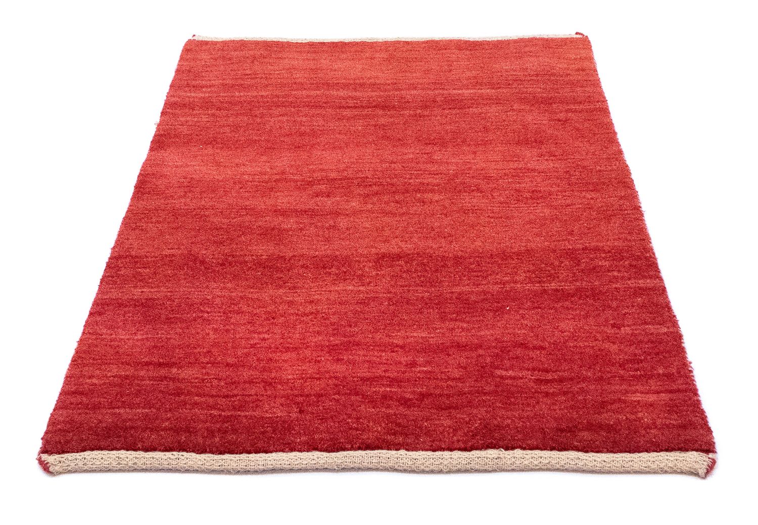 Tapis Gabbeh - Persan - 140 x 86 cm - rouge