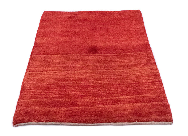 Tapis Gabbeh - Persan - 125 x 76 cm - rouge