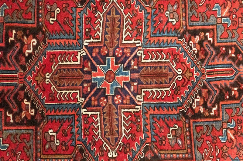 Tapis persan - Nomadic - 280 x 203 cm - rouge