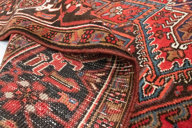 Tapis persan - Nomadic - 280 x 203 cm - rouge