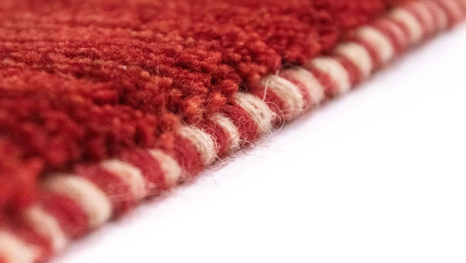 Tapis Gabbeh - Persan - 128 x 78 cm - rouge