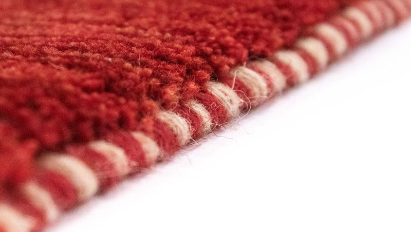 Tapis Gabbeh - Persan - 128 x 78 cm - rouge