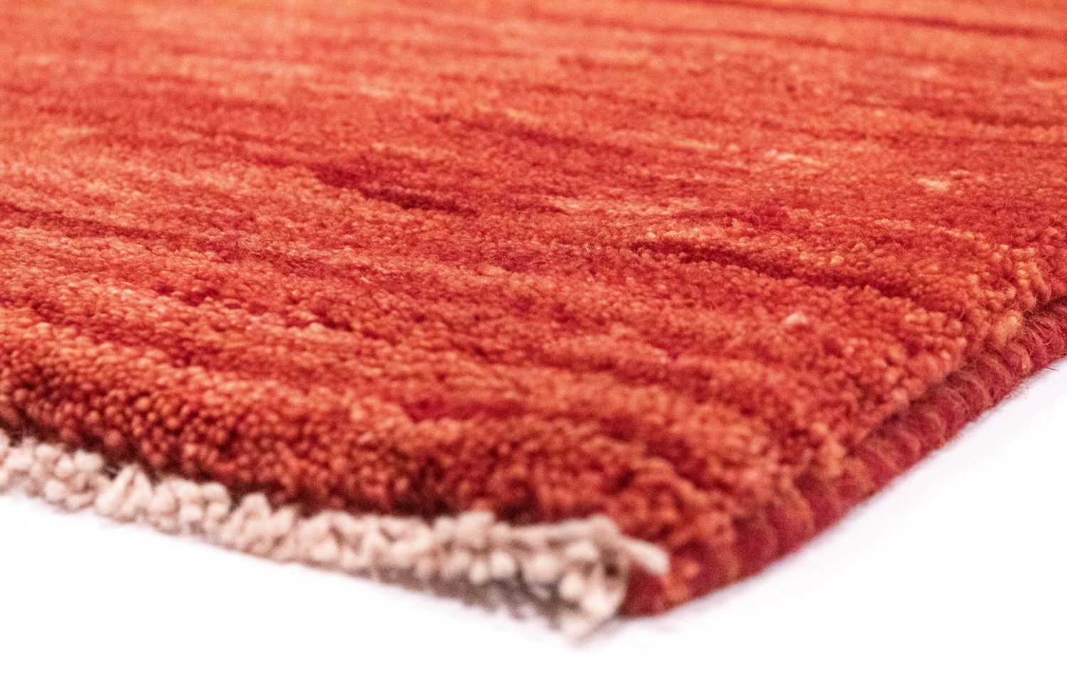 Tapis Gabbeh - Persan - 108 x 76 cm - orange