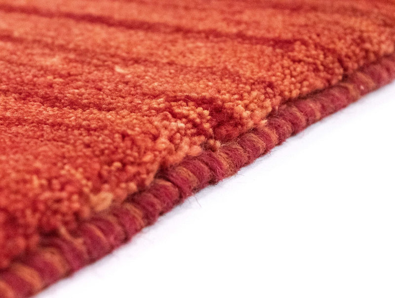 Tapis Gabbeh - Persan - 108 x 76 cm - orange