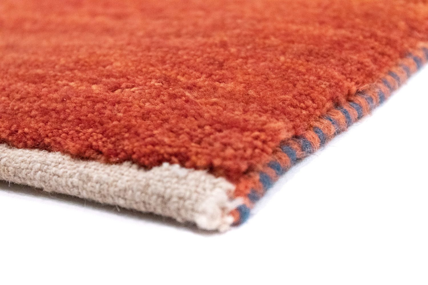Tapis Gabbeh - Persan - 135 x 80 cm - orange
