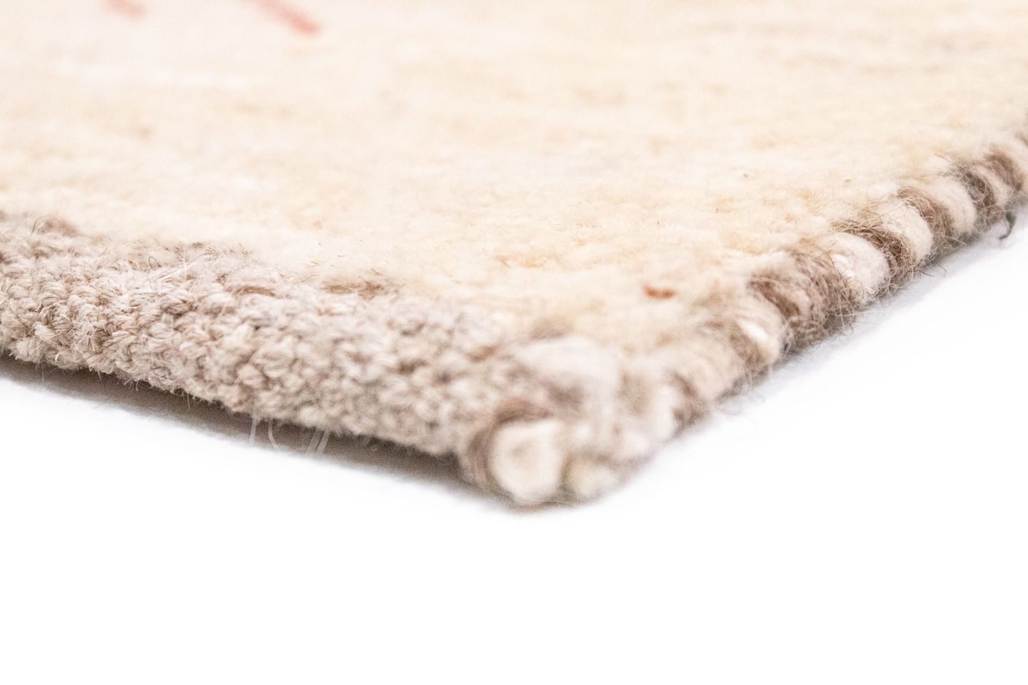 Tapis Gabbeh - Persan - 135 x 84 cm - beige