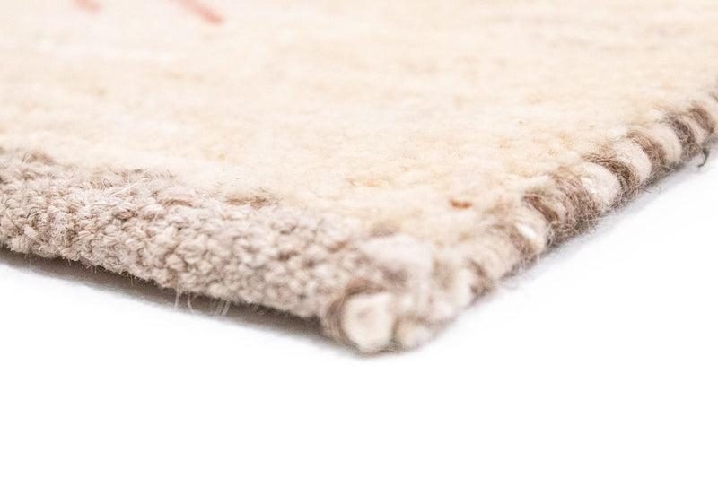 Tapis Gabbeh - Persan - 135 x 84 cm - beige