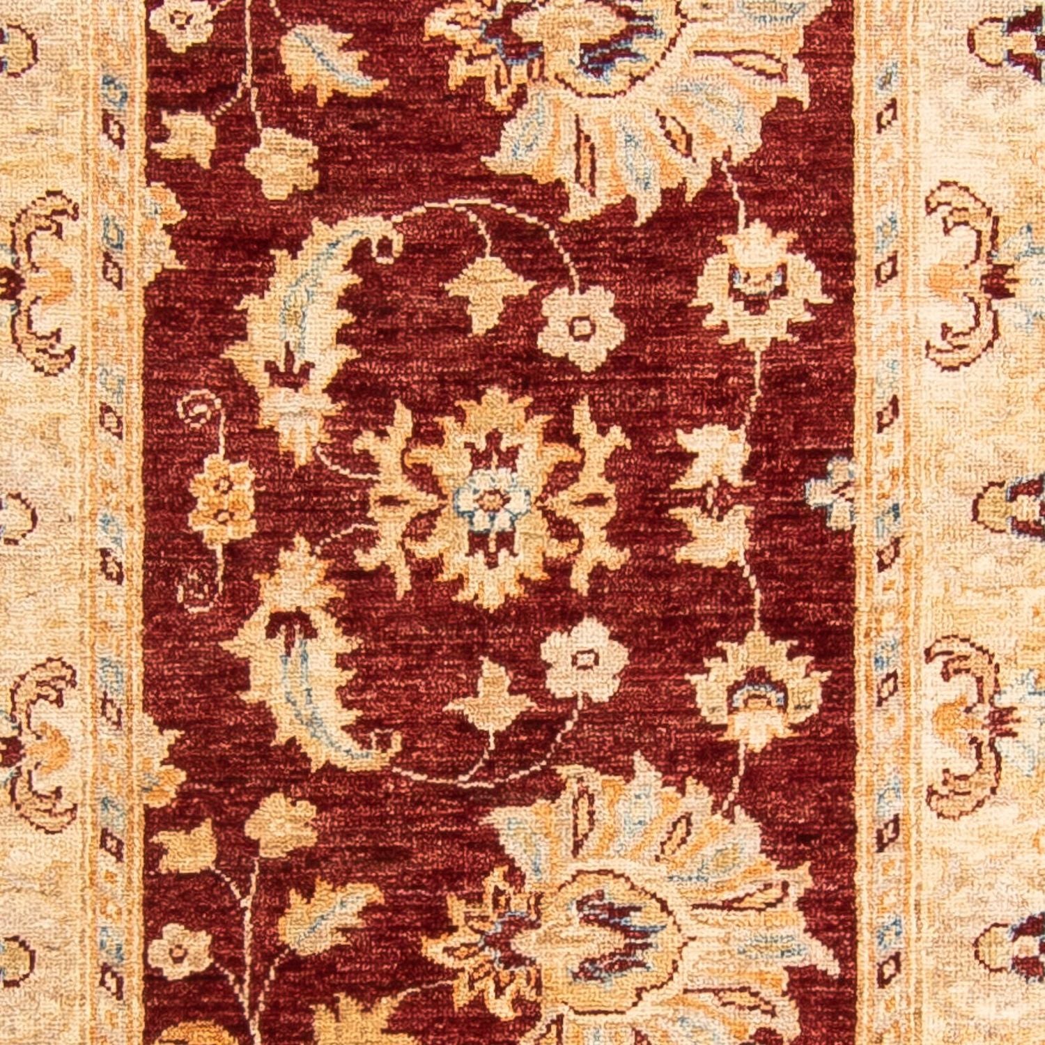 Tapis de couloir Tapis Ziegler - 252 x 78 cm - marron