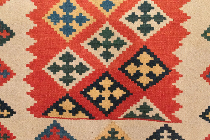 Tapis Kelim - Oriental - 200 x 148 cm - orange