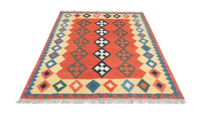 Tapis Kelim - Oriental - 200 x 150 cm - orange