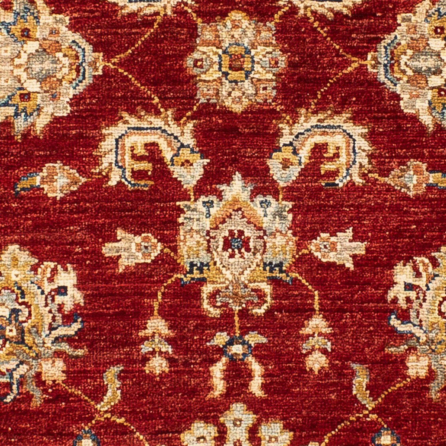 Tapis Ziegler - 155 x 88 cm - rouge foncé