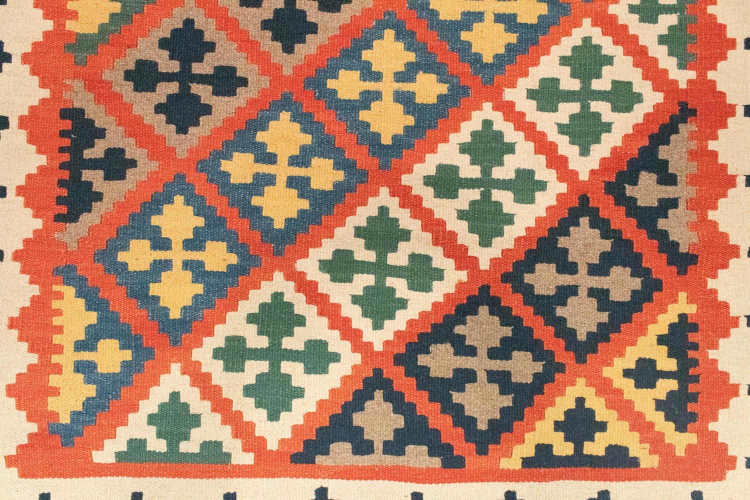 Tapis Kelim - Oriental - 186 x 119 cm - orange