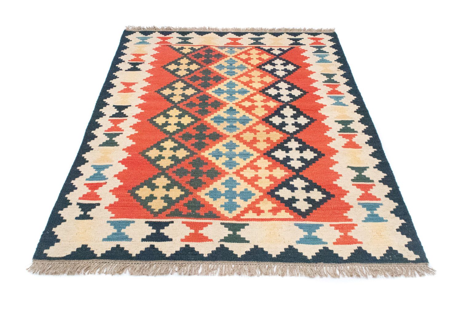 Tapis Kelim - Oriental - 180 x 125 cm - orange