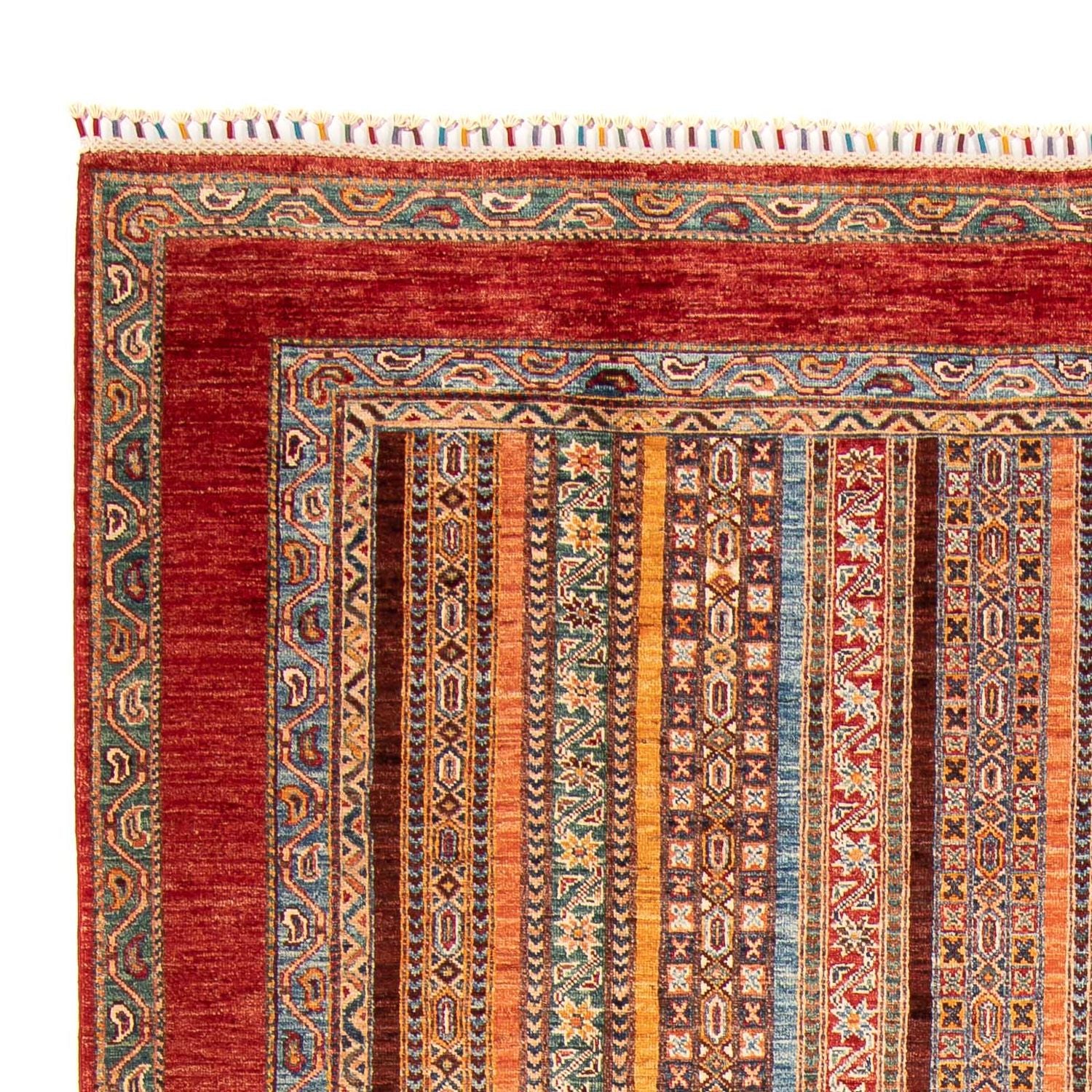Tapis Ziegler - Shal - 297 x 208 cm - rouge foncé