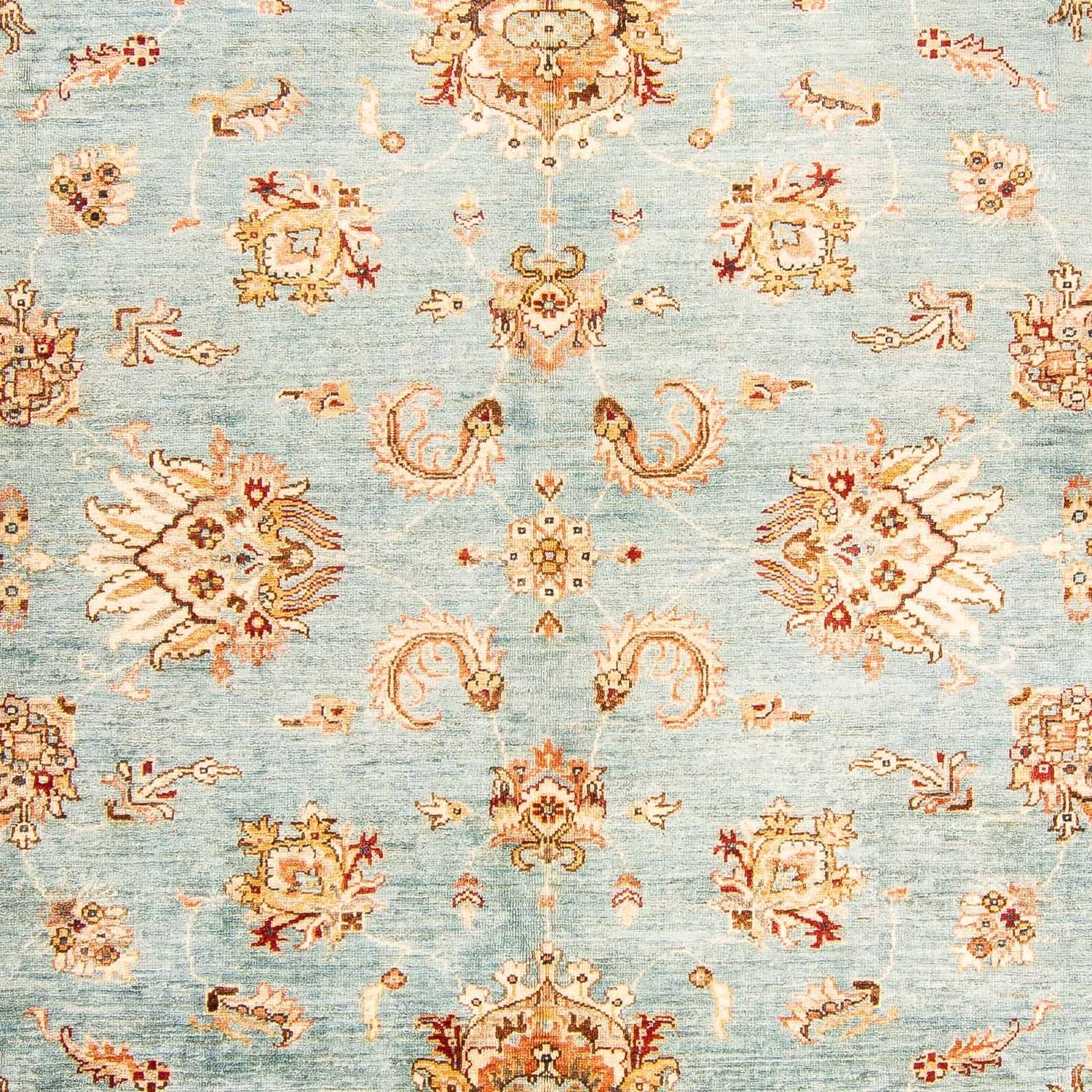 Tapis Ziegler - 301 x 208 cm - bleu clair