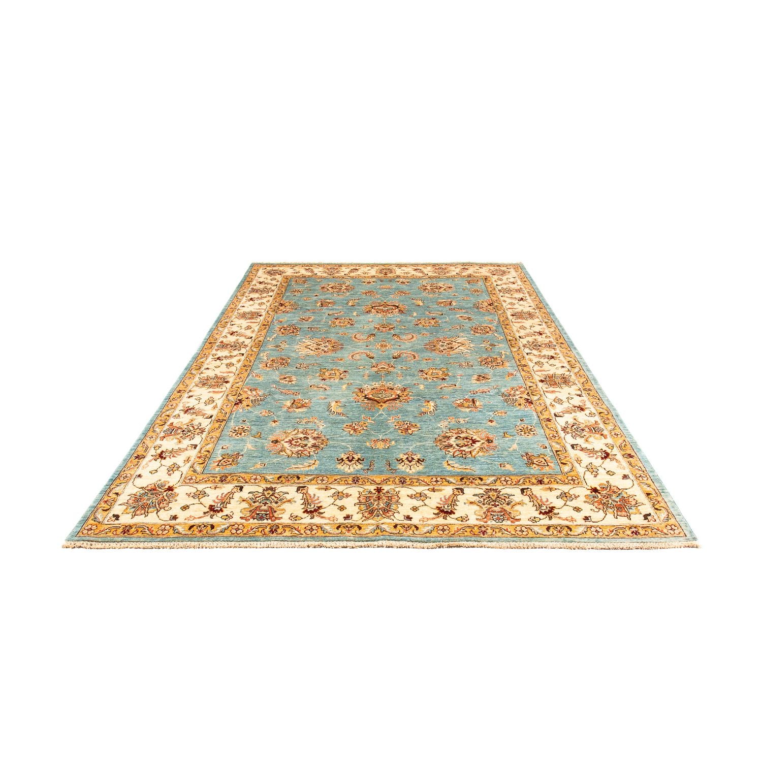 Tapis Ziegler - 301 x 208 cm - bleu clair