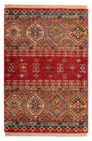 Tapis Ziegler - Shal - 101 x 67 cm - rouge foncé