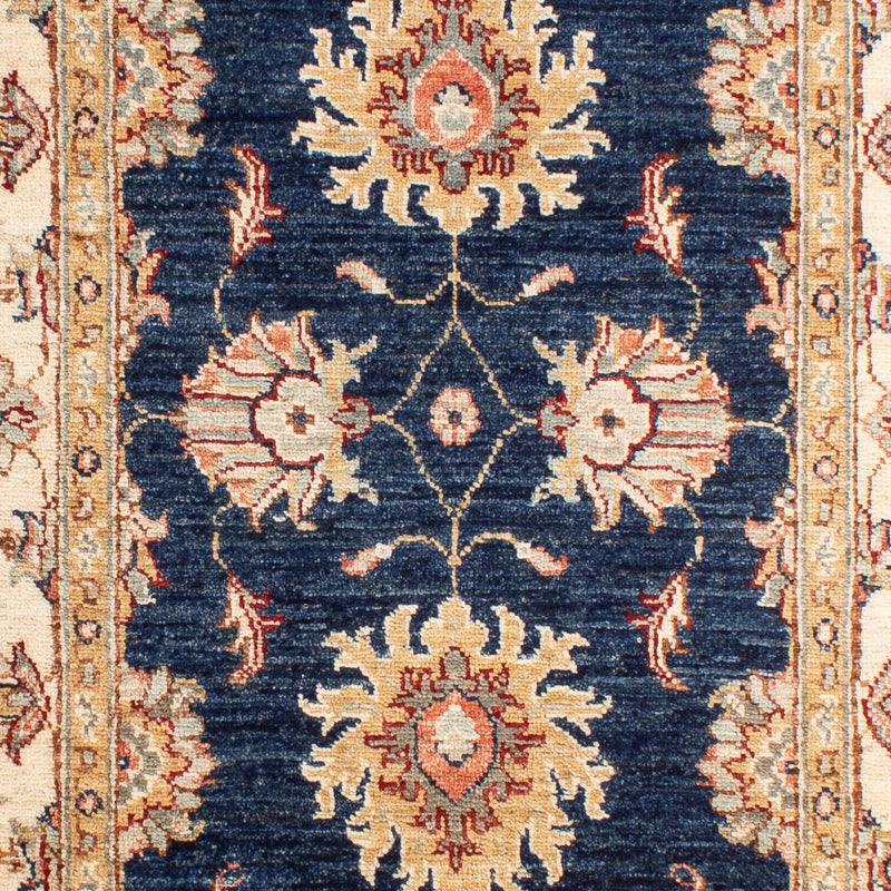 Tapis Ziegler - 124 x 79 cm - bleu foncé