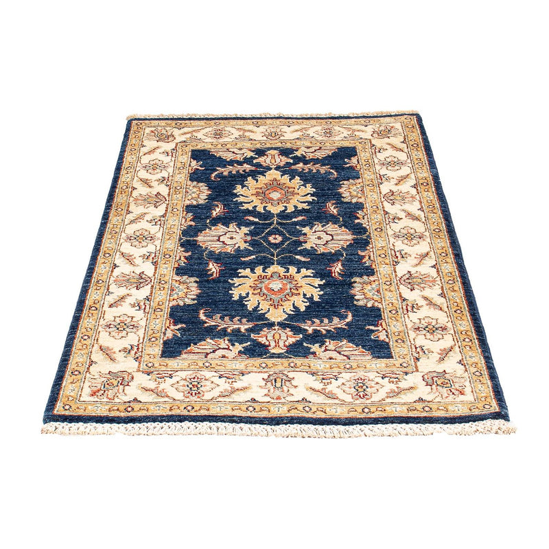 Tapis Ziegler - 124 x 79 cm - bleu foncé