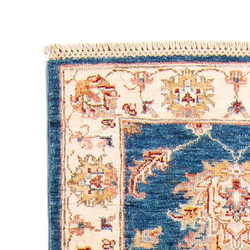 Tapis de couloir Tapis Ziegler - 186 x 59 cm - bleu foncé