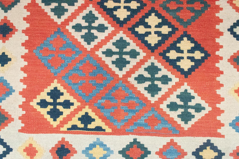 Tapis Kelim - Oriental - 186 x 120 cm - orange