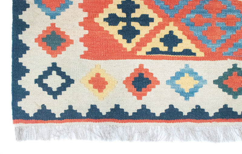 Tapis Kelim - Oriental - 186 x 120 cm - orange