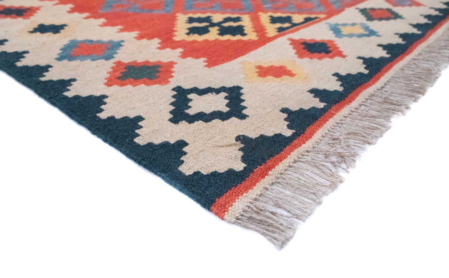 Tapis Kelim - Oriental - 186 x 120 cm - orange