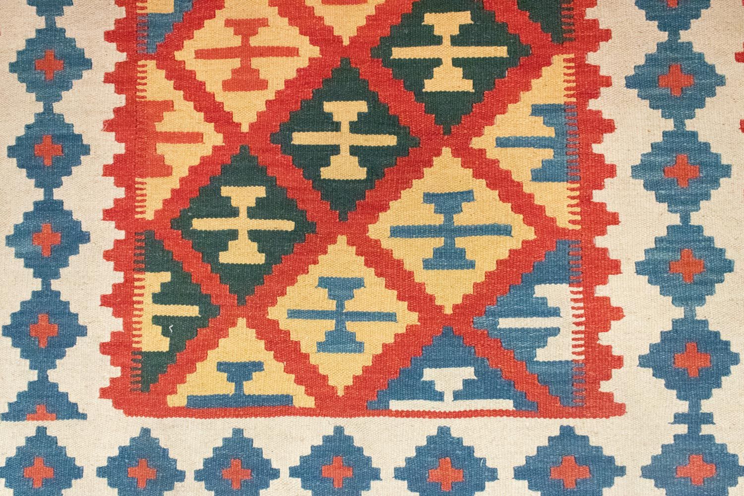 Tapis Kelim - Oriental - 190 x 120 cm - orange