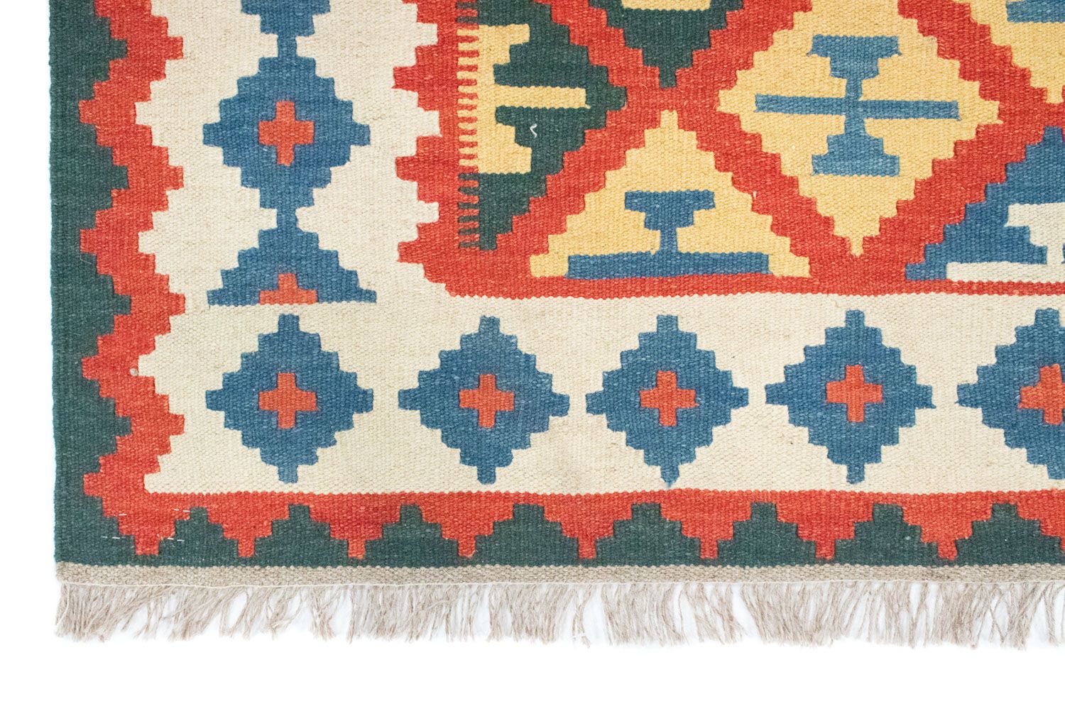 Tapis Kelim - Oriental - 190 x 120 cm - orange