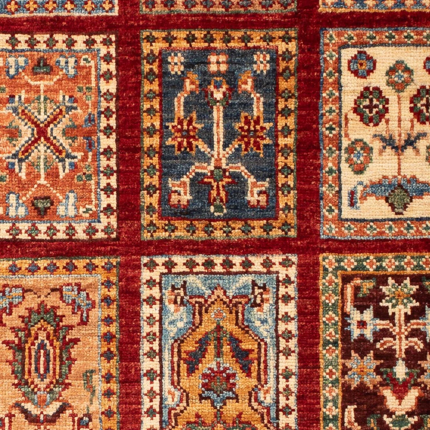 Tapis Ziegler - Bakhtiari - 102 x 66 cm - rouge foncé