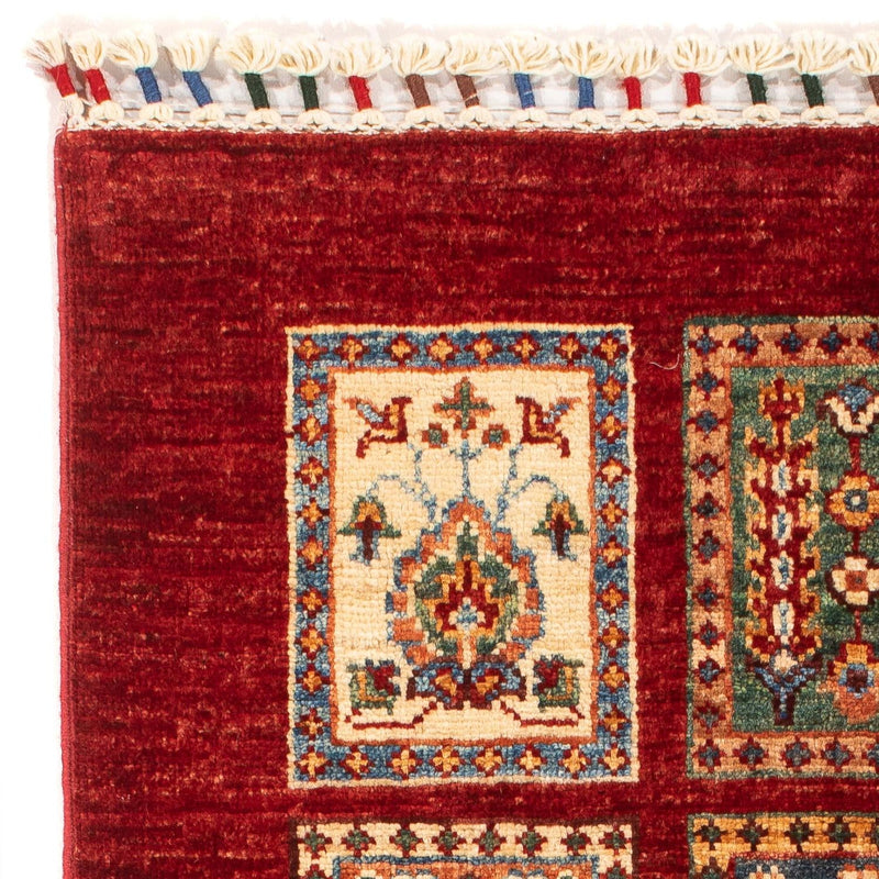 Tapis Ziegler - Bakhtiari - 102 x 66 cm - rouge foncé