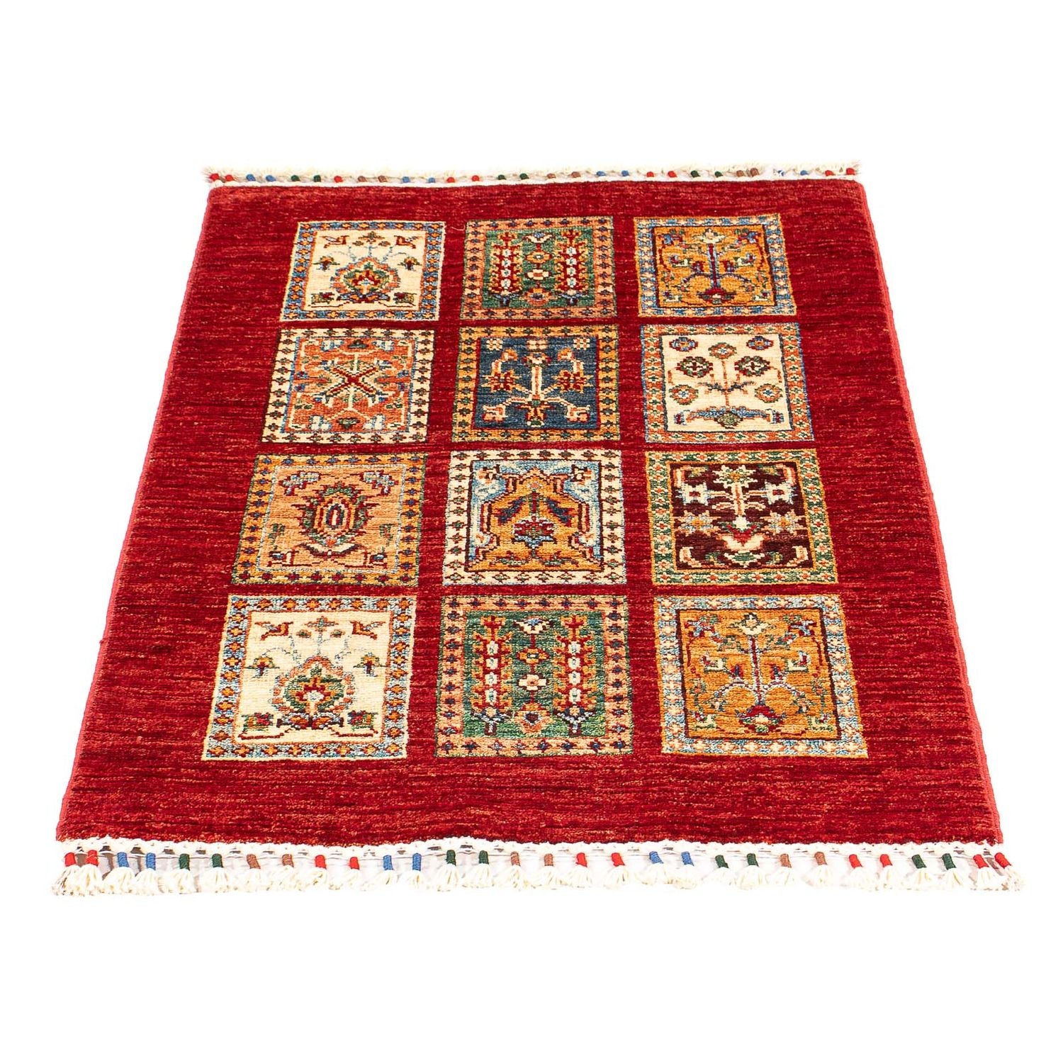 Tapis Ziegler - Bakhtiari - 102 x 66 cm - rouge foncé