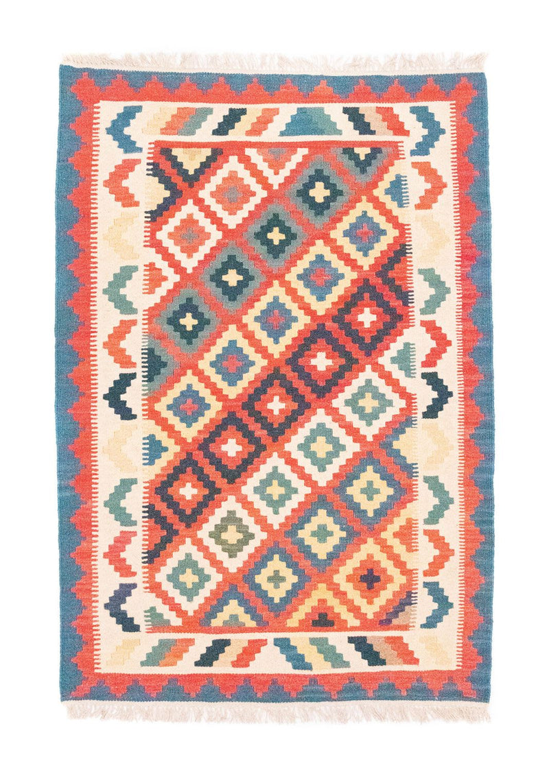 Tapis Kelim - Oriental - 151 x 102 cm - bleu