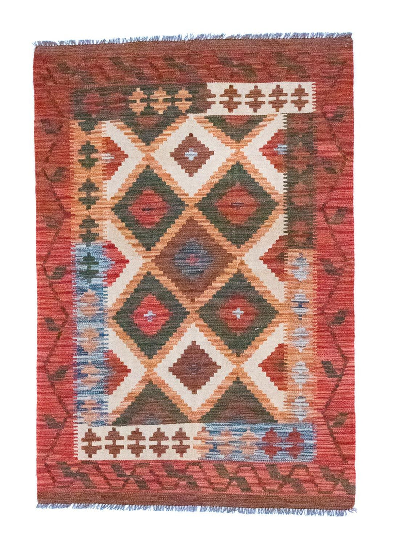 Tapis Kelim - Oriental - 152 x 104 cm - multicolore